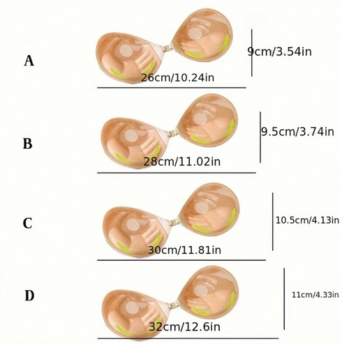 Bra Adhesivo Clip‑Up Invisible